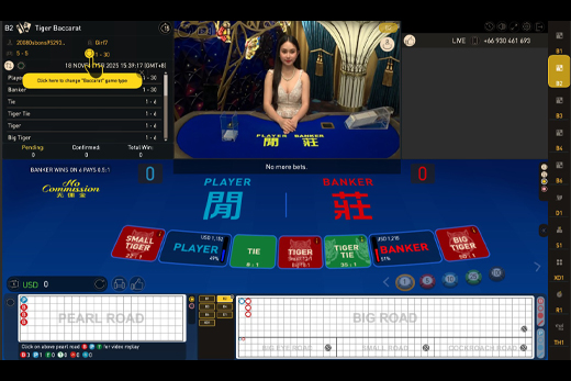 Gameplay baccarat