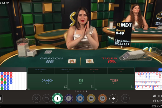 SA Gaming dragontiger